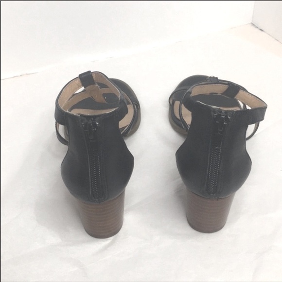 Jack Rodgers Julia Heeled sandles in Black - Picture 6 of 12